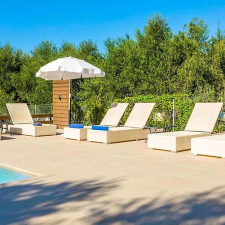 Astarte Villas - Petra Elia Private Villa With Pool Plános Buitenkant foto